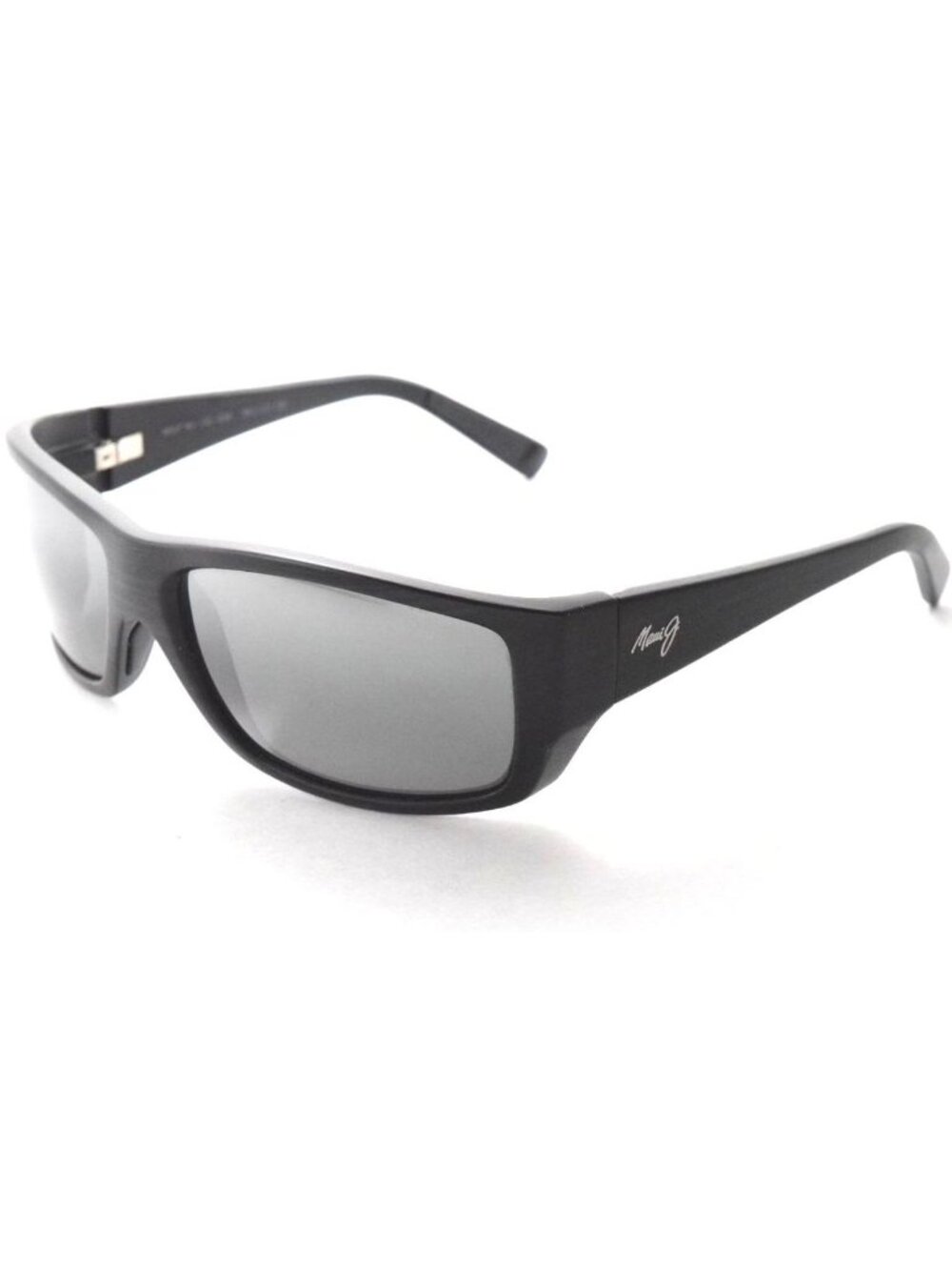 Maui Jim Wassup MJ123-02W Matte Black Wood Grain / Neutral Grey Polarized